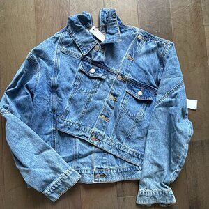 AKIRA Label Bottoms Up Denim Jacket